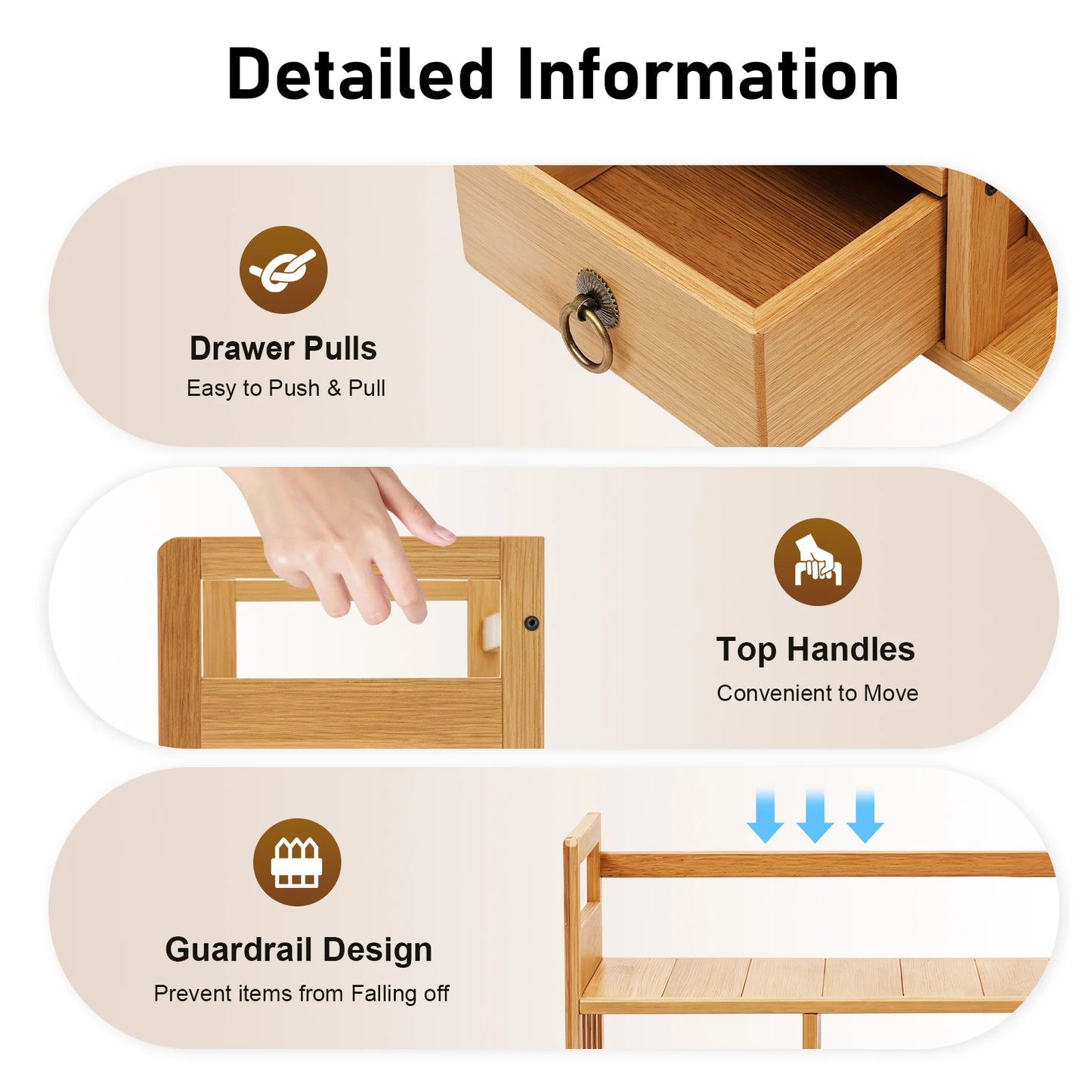 Desktop Organizer with Drawers
