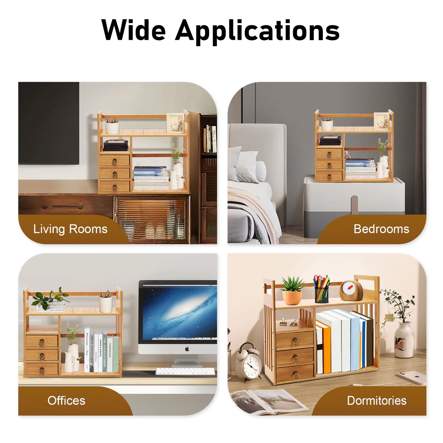 Desktop Organizer with Drawers