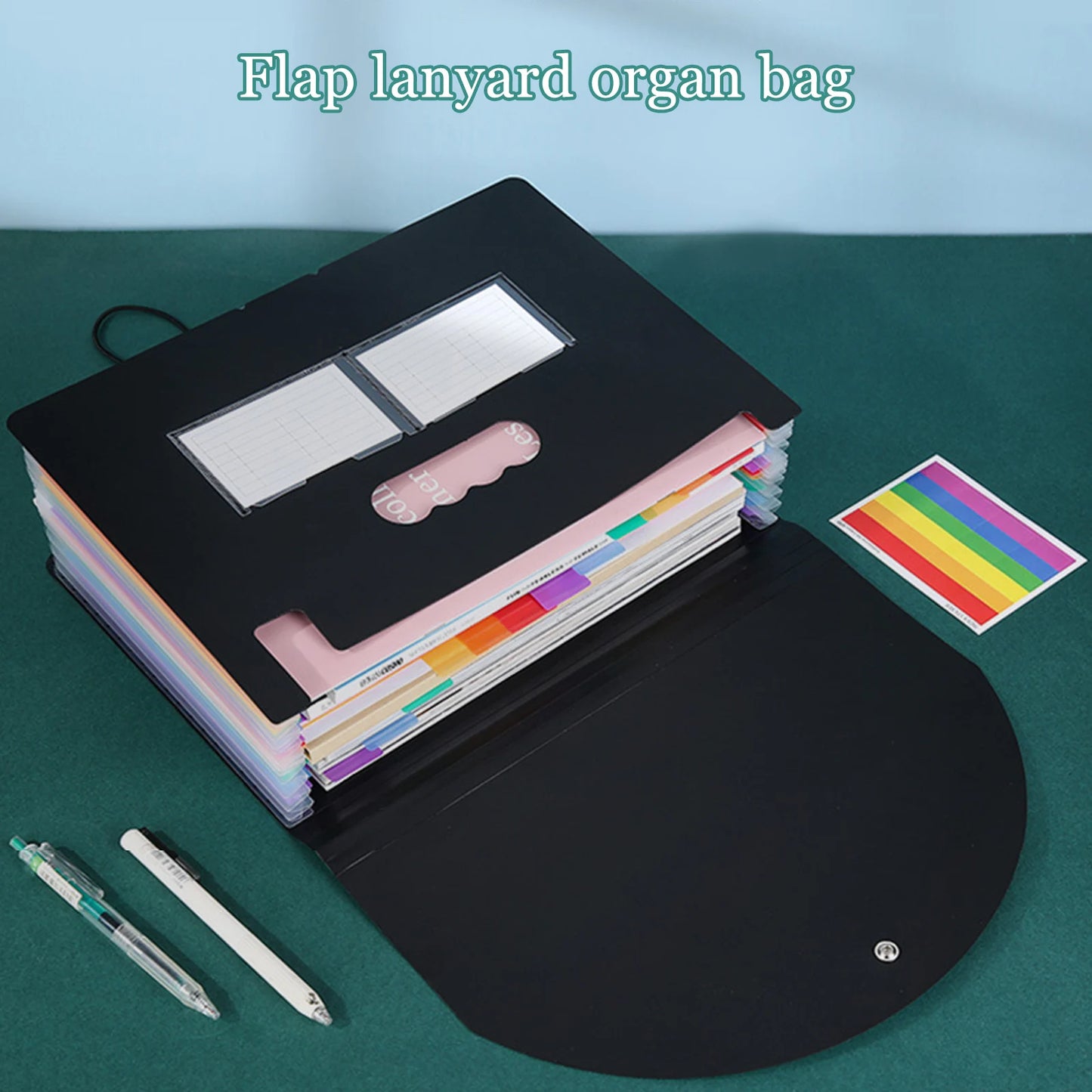 Portable Expandable File Organizer