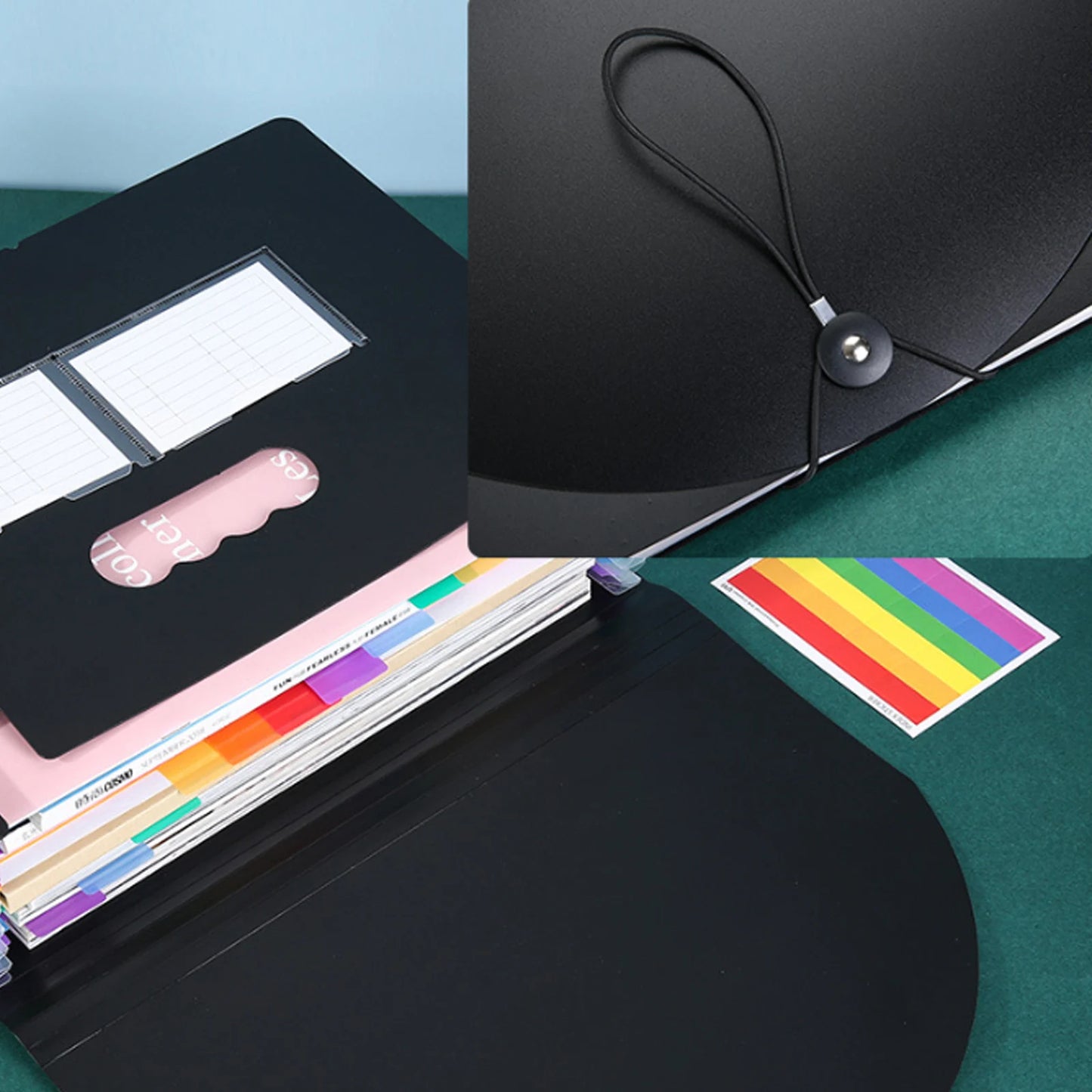Portable Expandable File Organizer