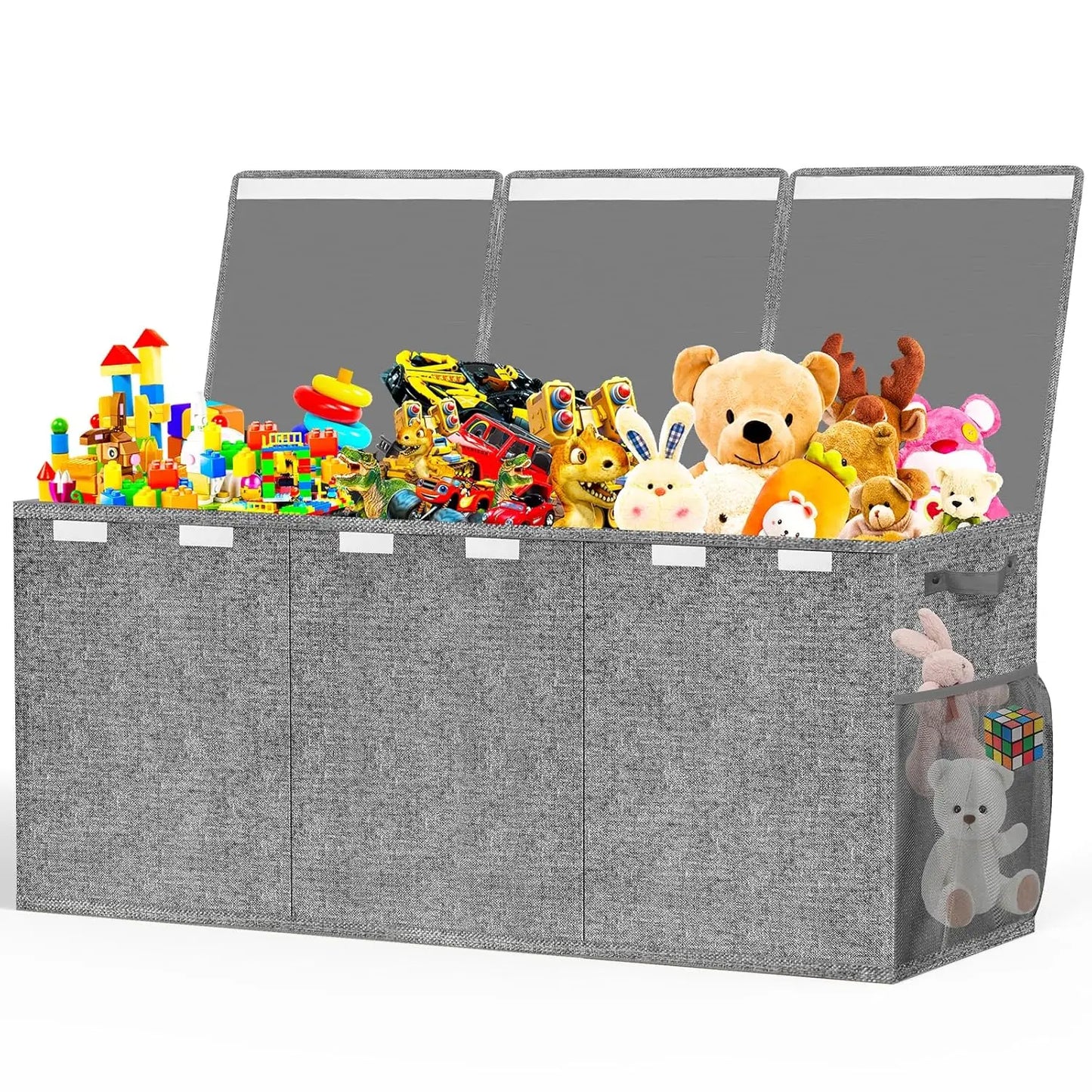 Extra Large Toy Box With Storage Organizers