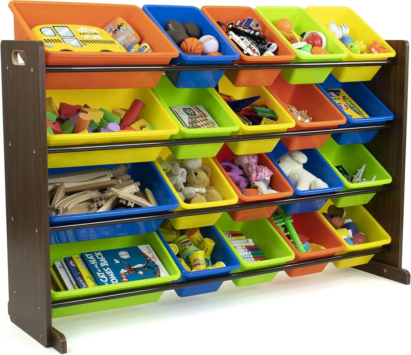 Extra Large Toy Organizer with 20 Storage Bins
