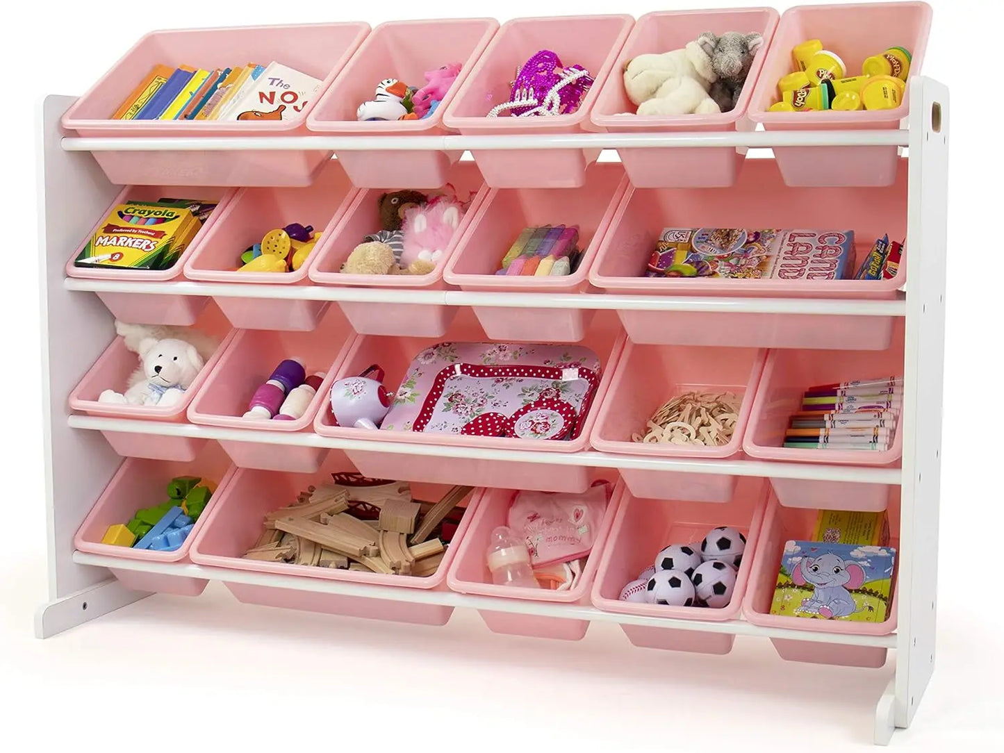 Extra Large Toy Organizer with 20 Storage Bins