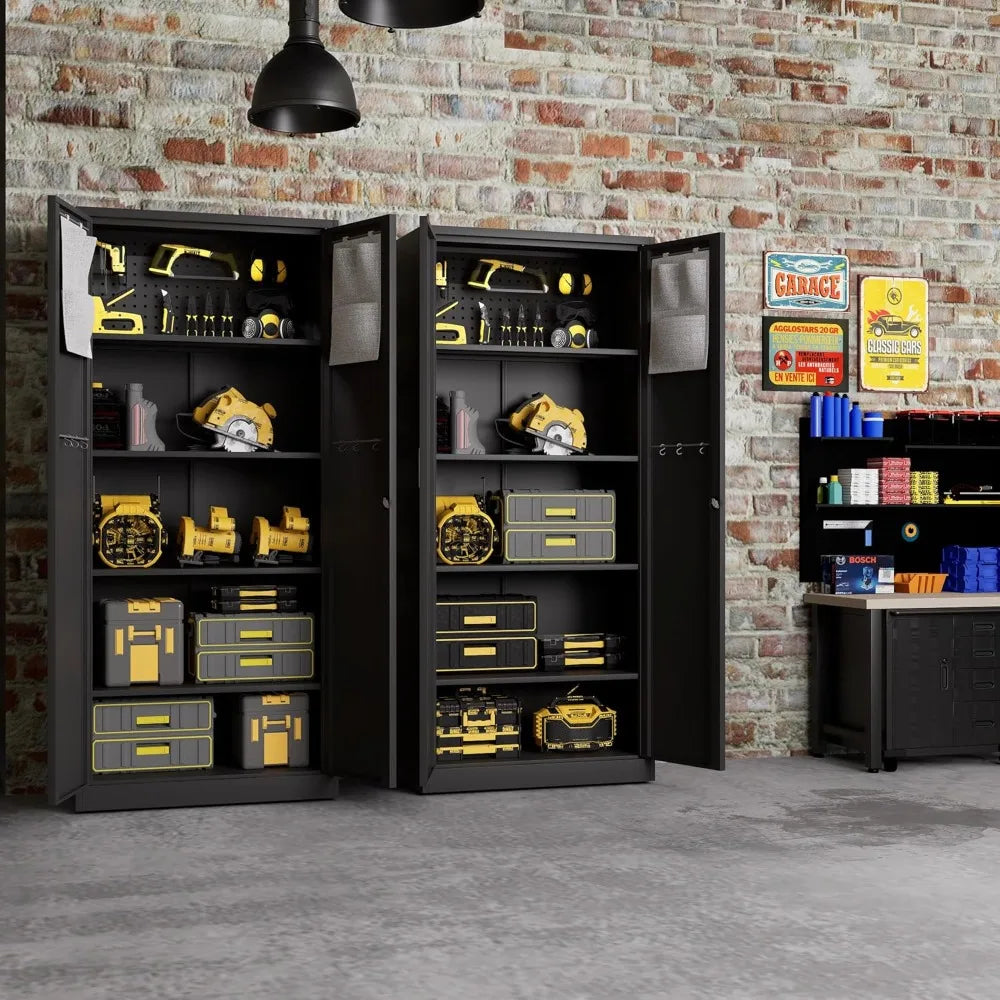 Lockable Heavy Duty Metal Tool Cabinet