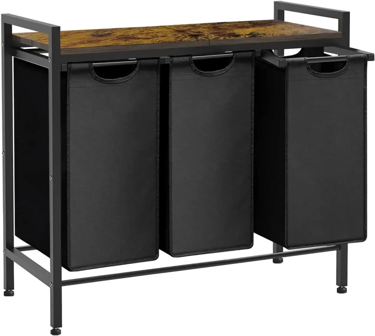 Laundry Sorter with 3 Removable & Pull-Out Sorting Bags