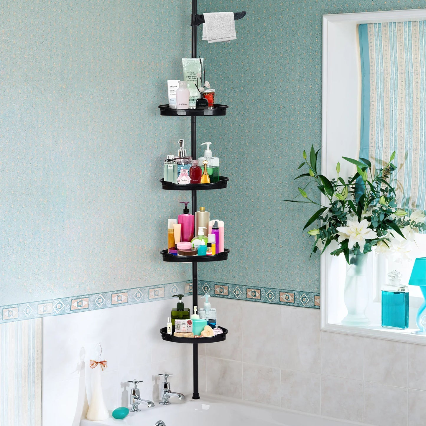 Tension Pole Shower Caddy