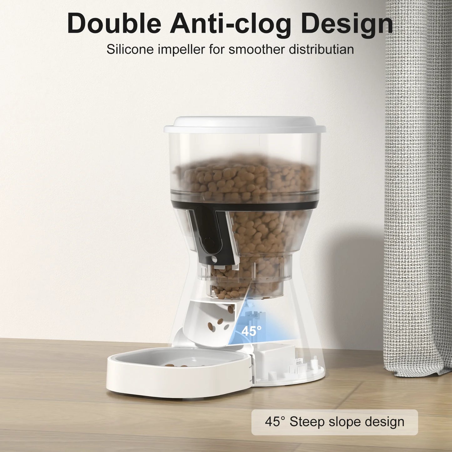 4L Timed Automatic Pet Feeder
