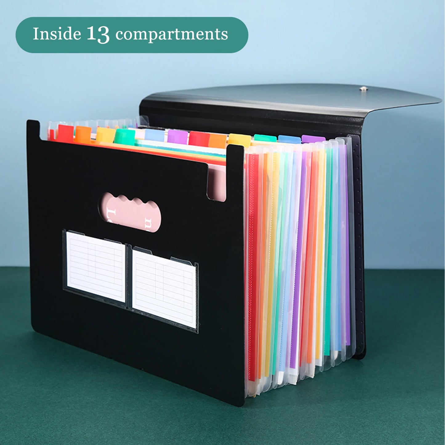 Portable Expandable File Organizer