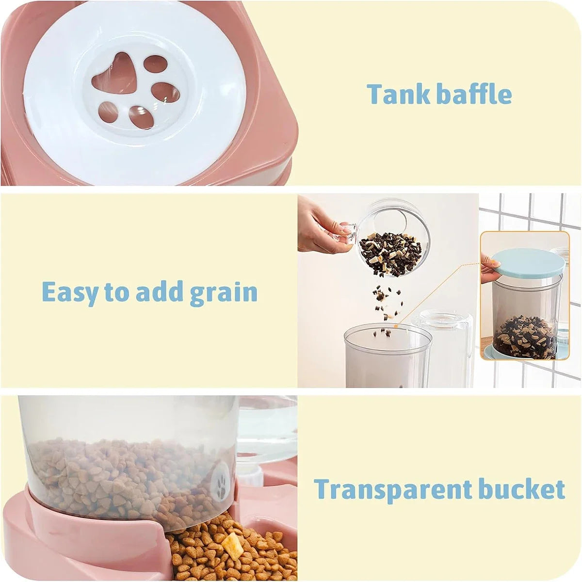 2 In 1 Gravity Feeder AND Water Dispenser