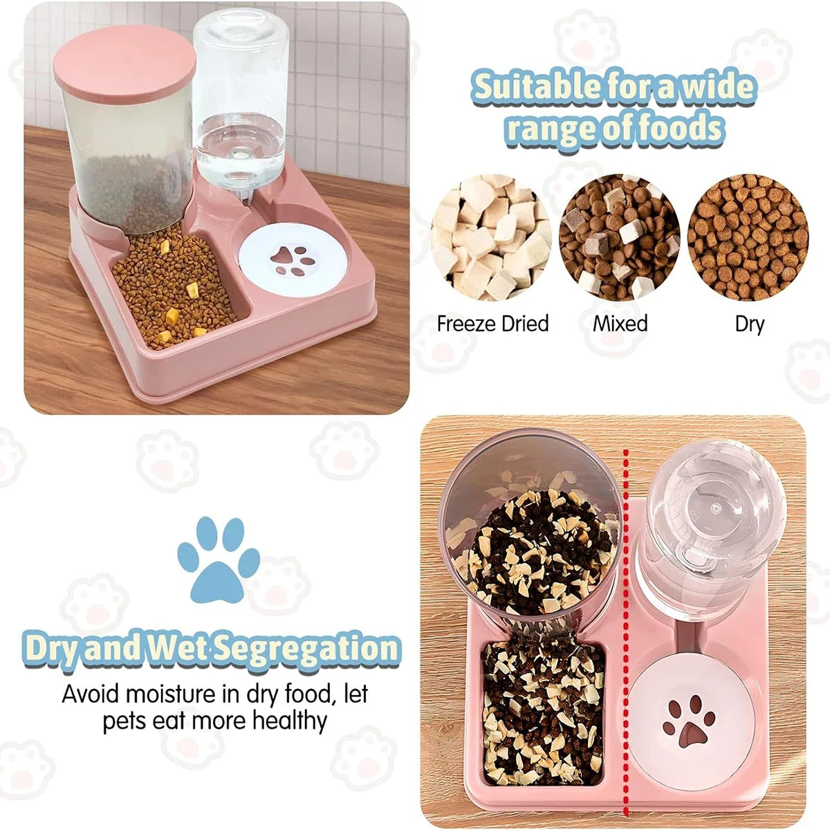 2 In 1 Gravity Feeder AND Water Dispenser