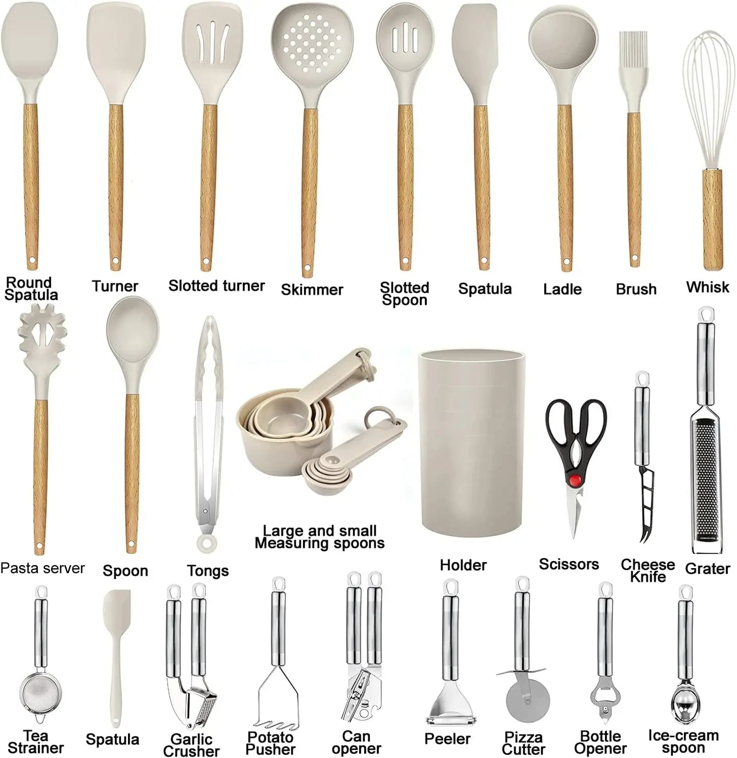 35 PCs Cooking Utensils Set