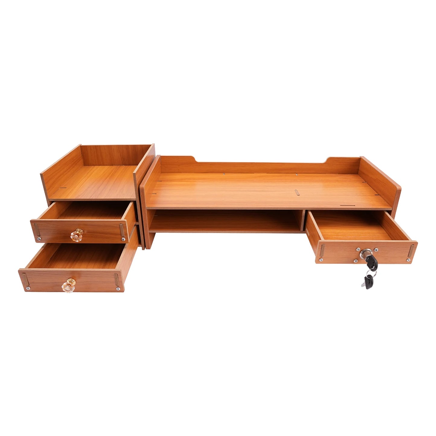 Monitor Stand with Computer Storage