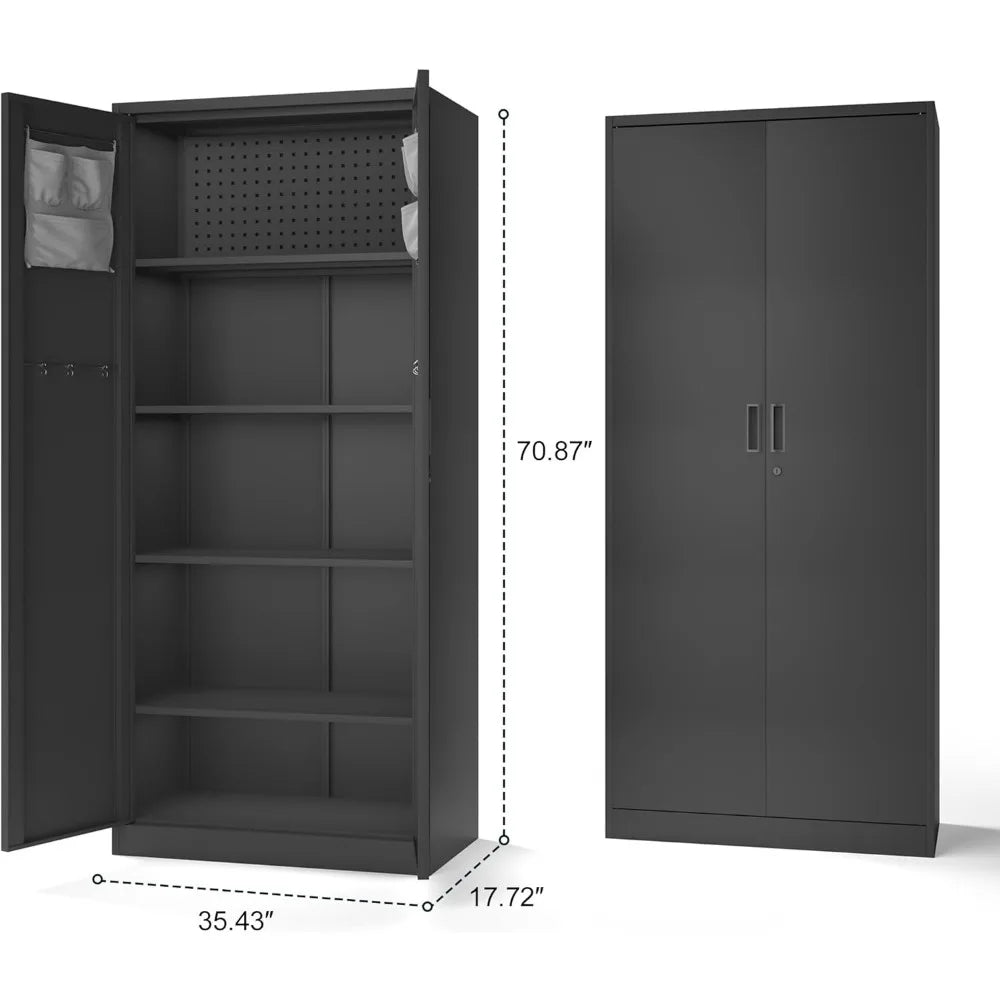 Lockable Heavy Duty Metal Tool Cabinet