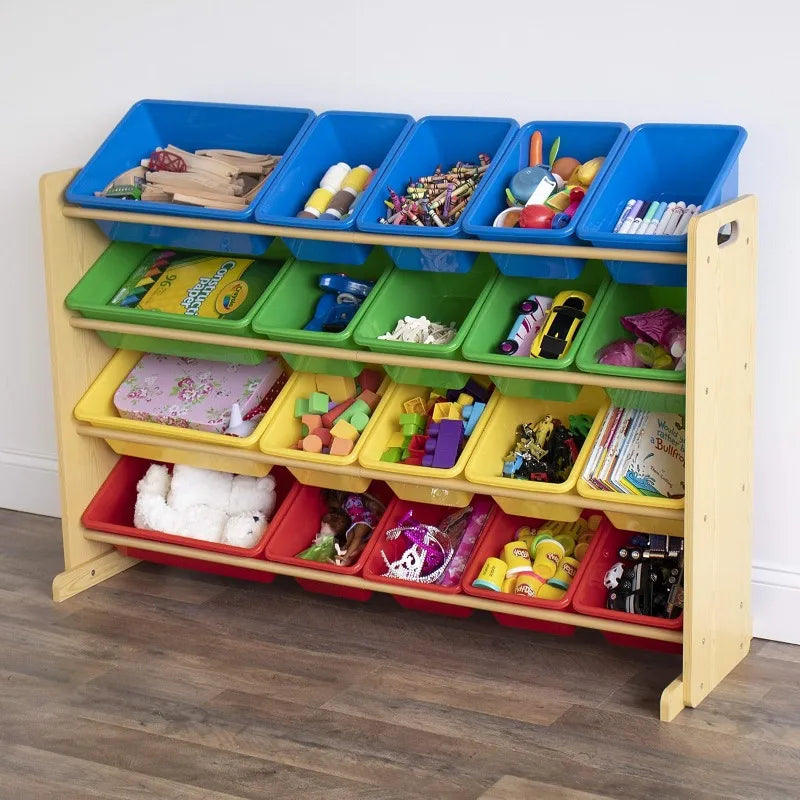 Extra Large Toy Organizer with 20 Storage Bins