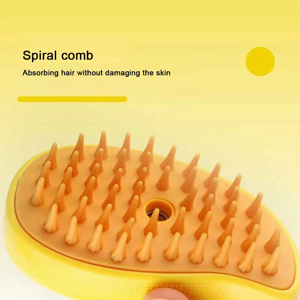 3 In 1 Self Cleaning Steam Grooming Brush
