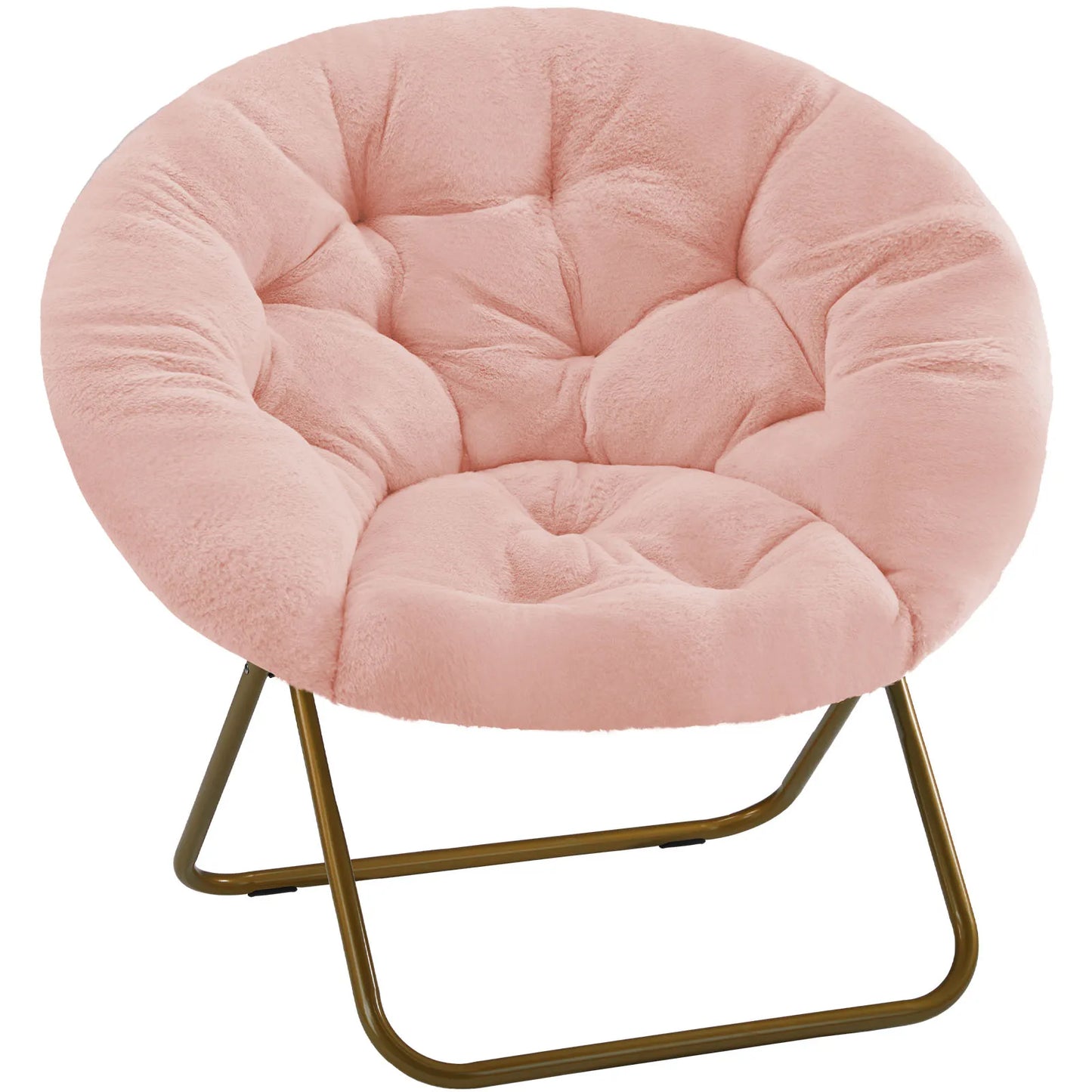 Cozy Folding Saucer Chair