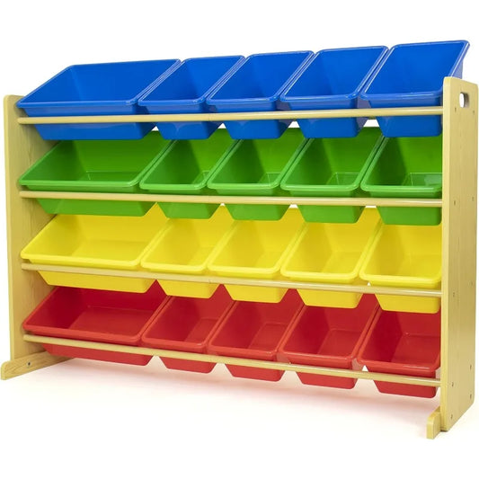 Extra Large Toy Organizer with 20 Storage Bins
