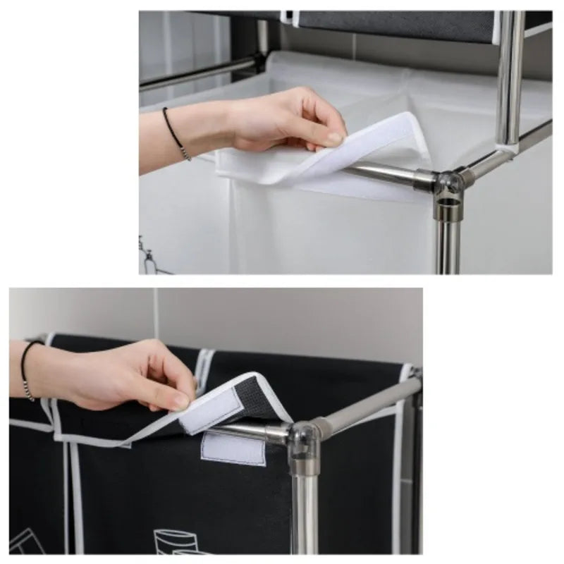 2-layer Laundry Sorting Basket