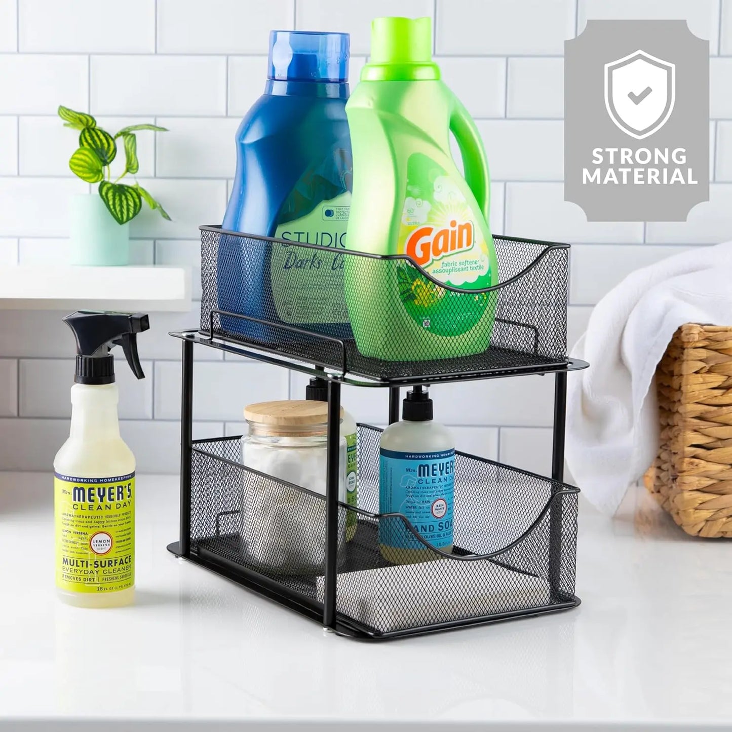 Metal Under Sink Organizer