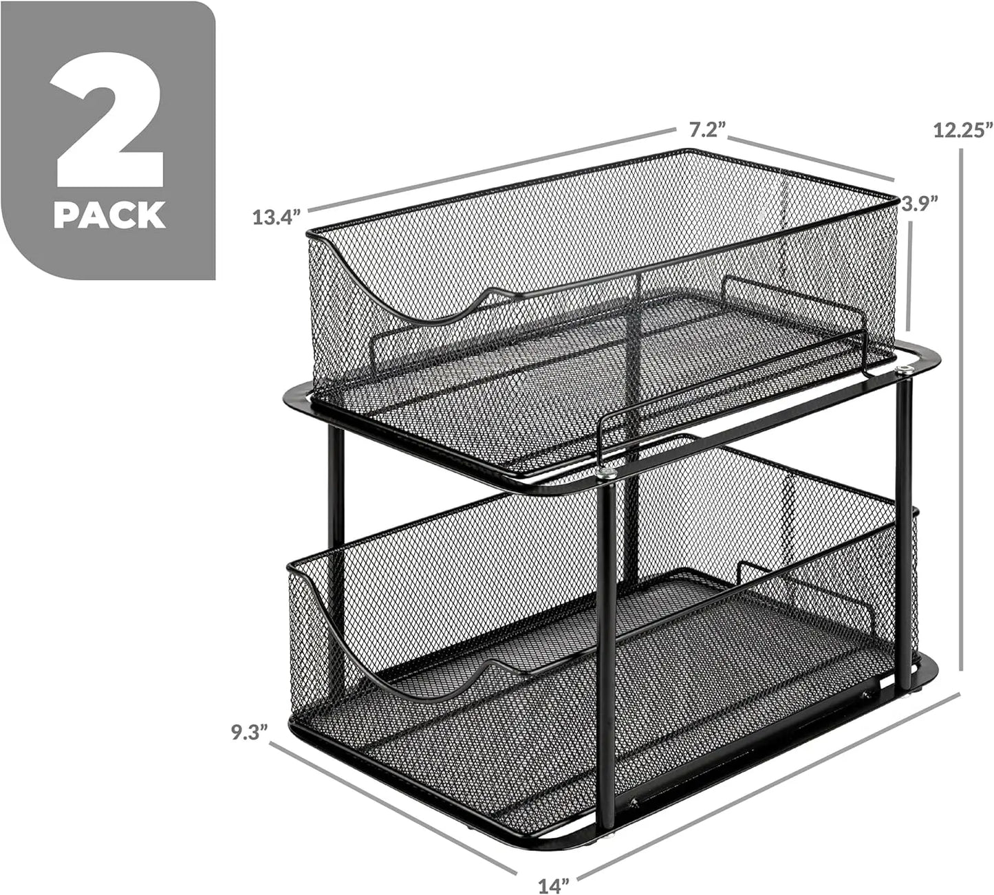 Metal Under Sink Organizer