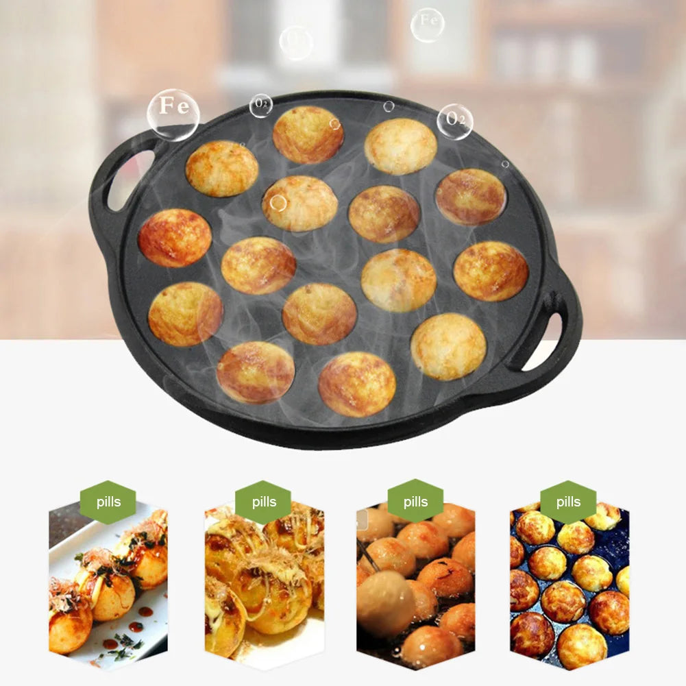 15 Hole Cast Iron Mold Tray