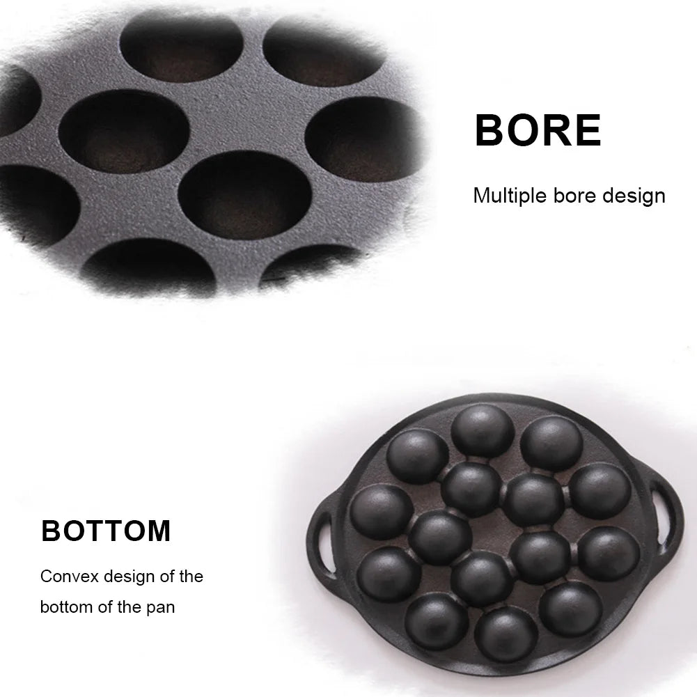 15 Hole Cast Iron Mold Tray
