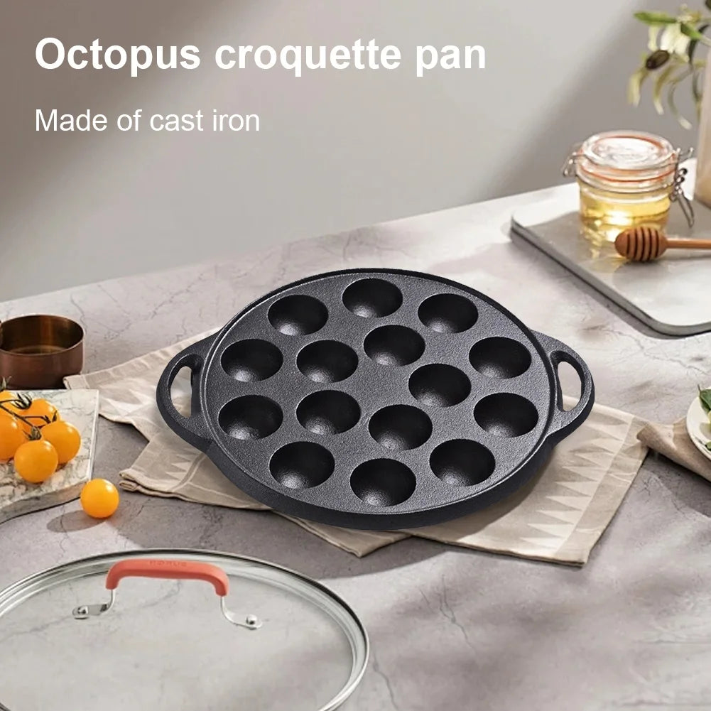 15 Hole Cast Iron Mold Tray