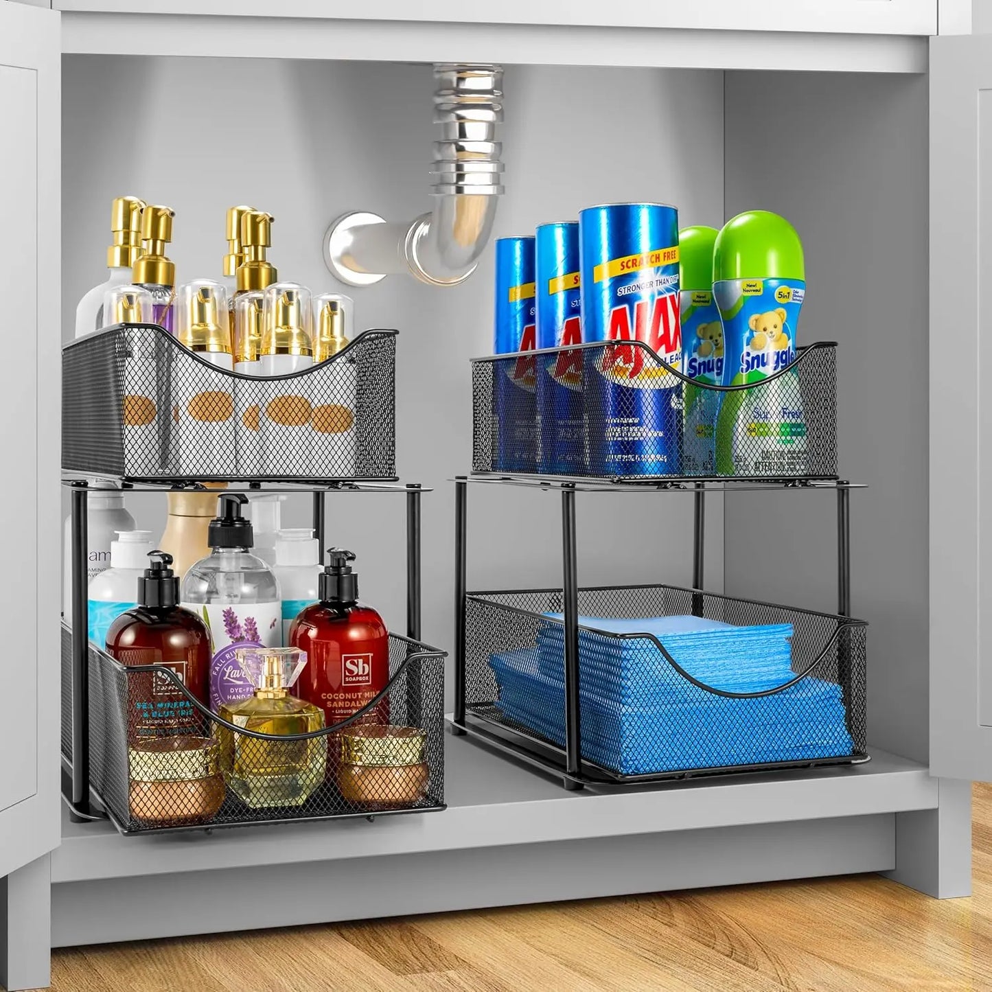 Metal Under Sink Organizer