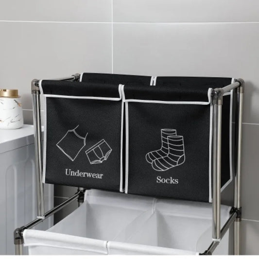 2-layer Laundry Sorting Basket