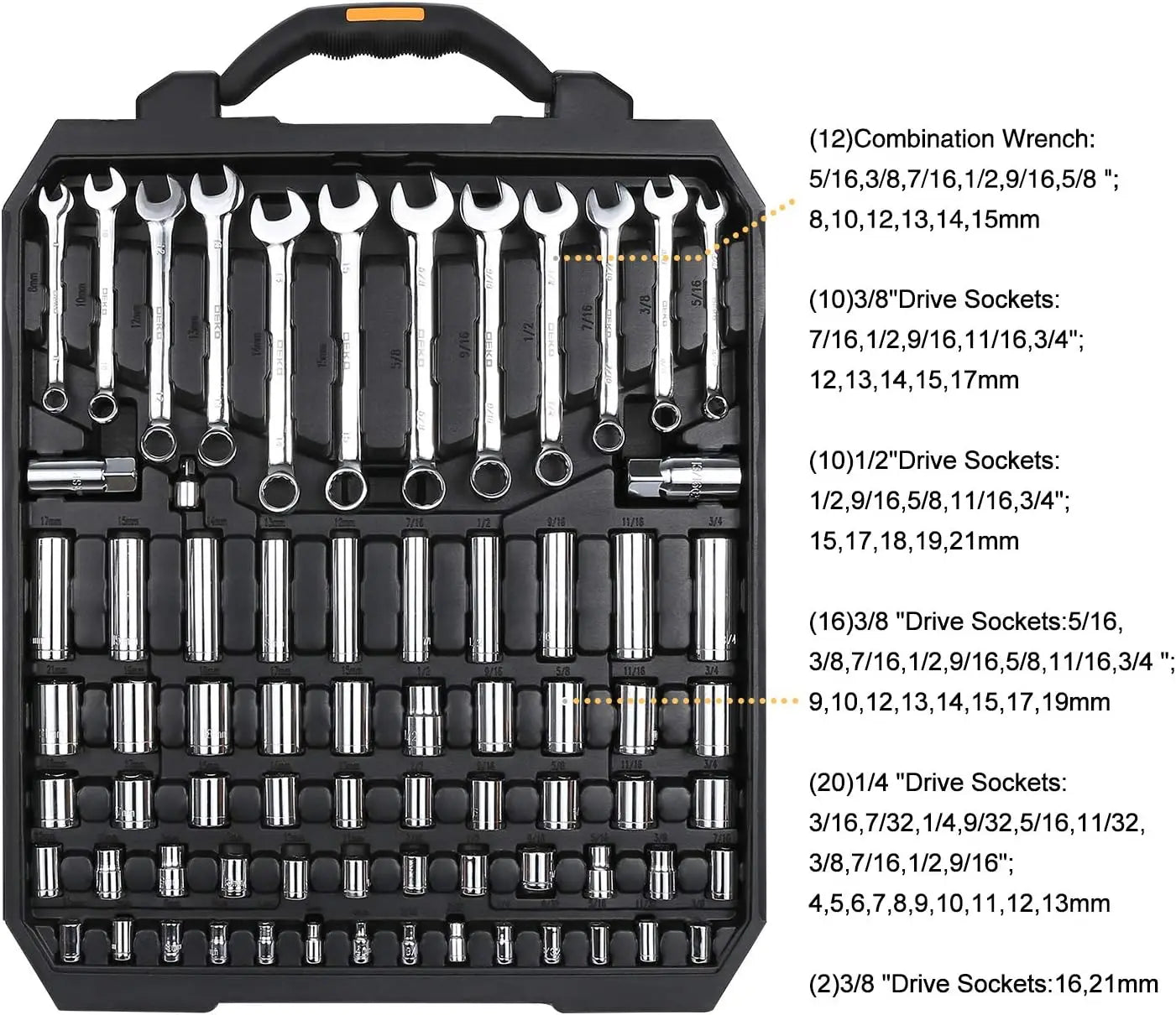 192 Piece Tool Set