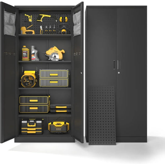 Lockable Heavy Duty Metal Tool Cabinet