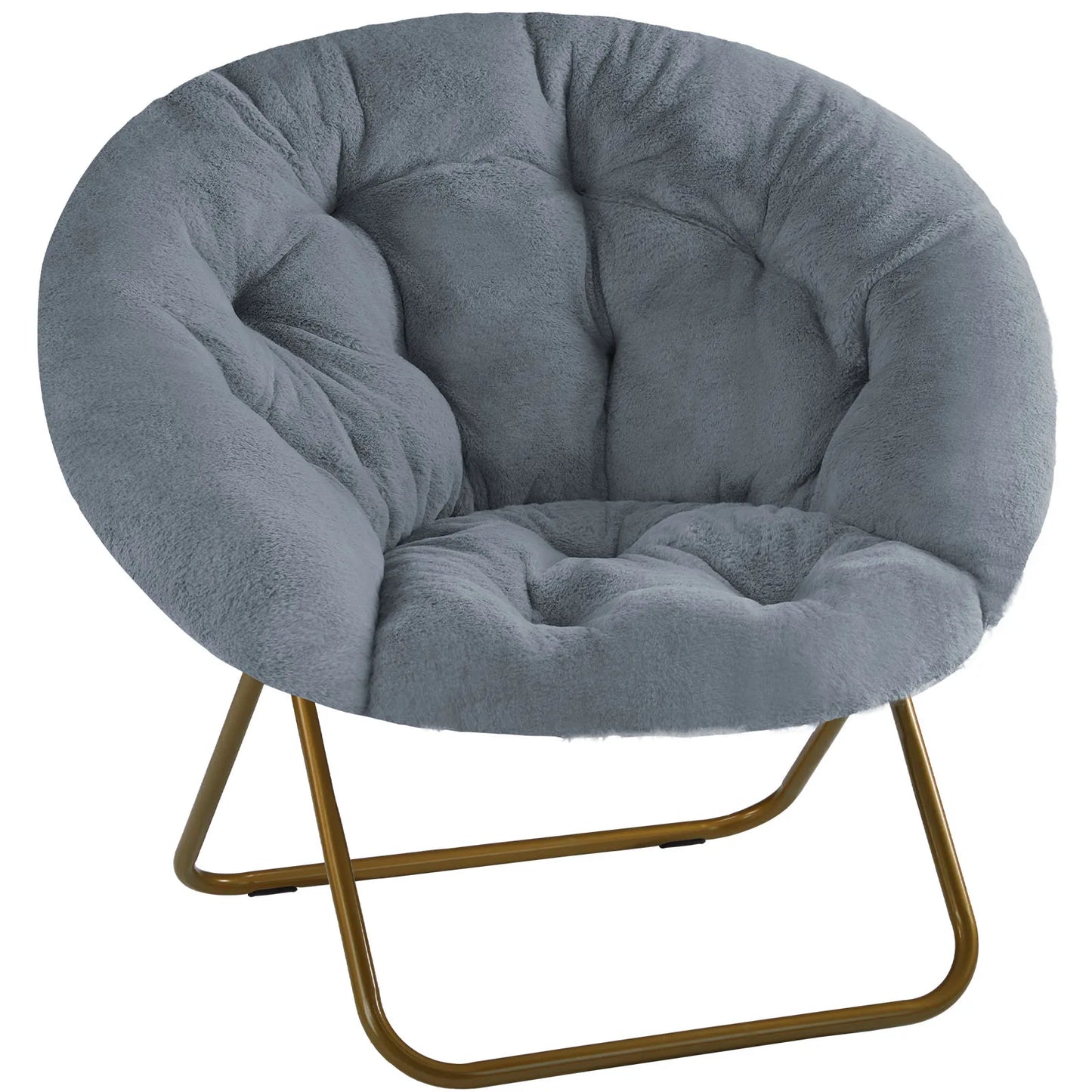 Cozy Folding Saucer Chair