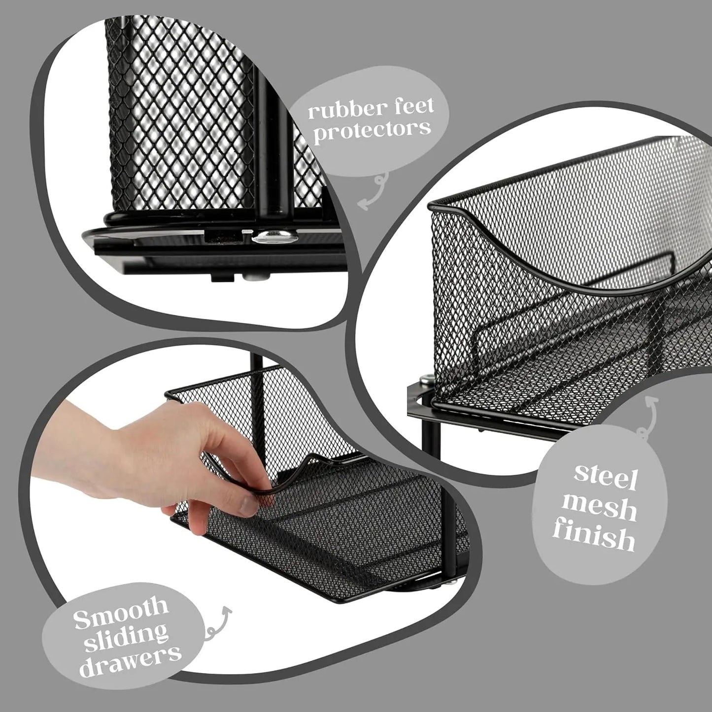 Metal Under Sink Organizer